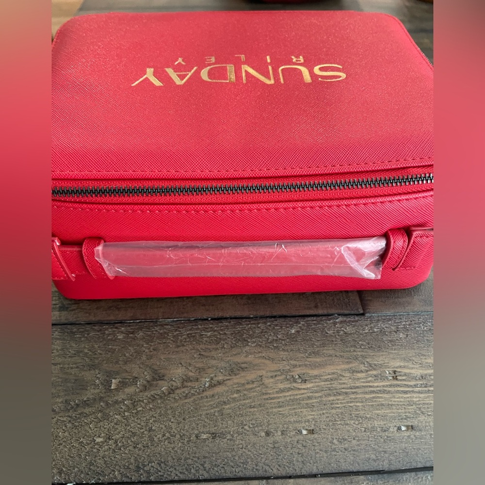 Sunday Riley Red Cosmetic Case - Picture 5 of 5